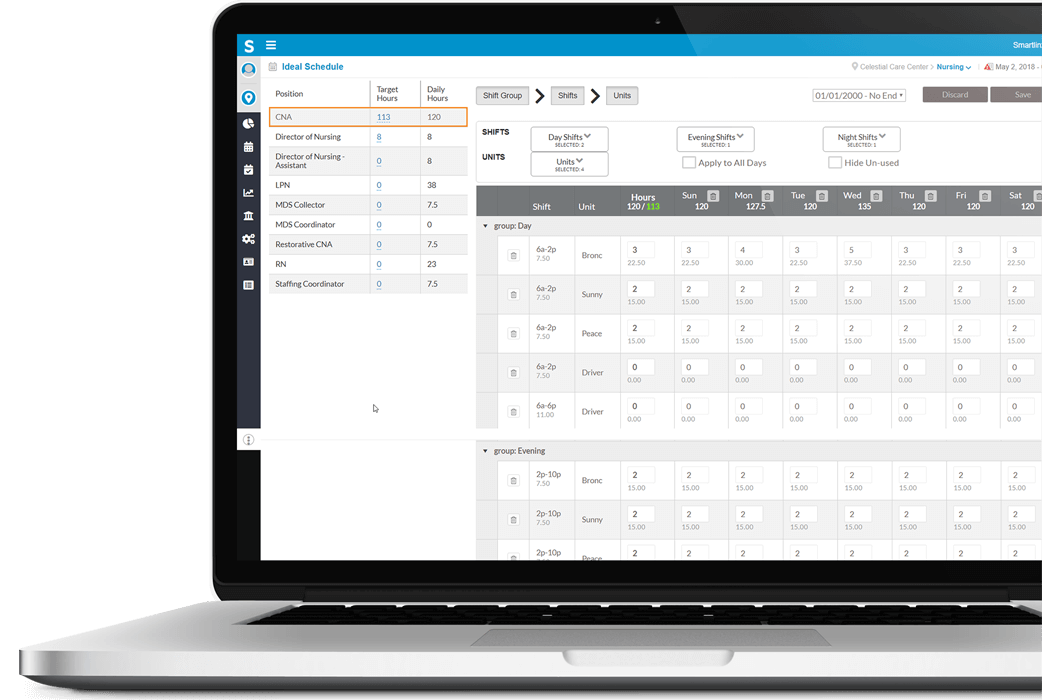 Generate smart schedules in seconds