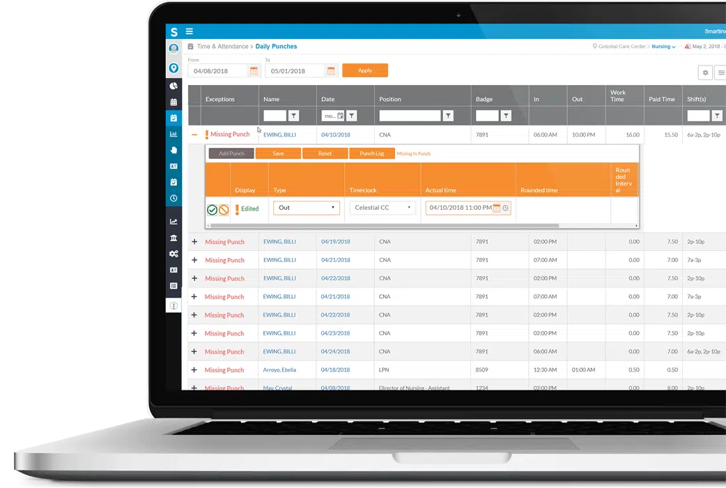Track, review, and edit in real time