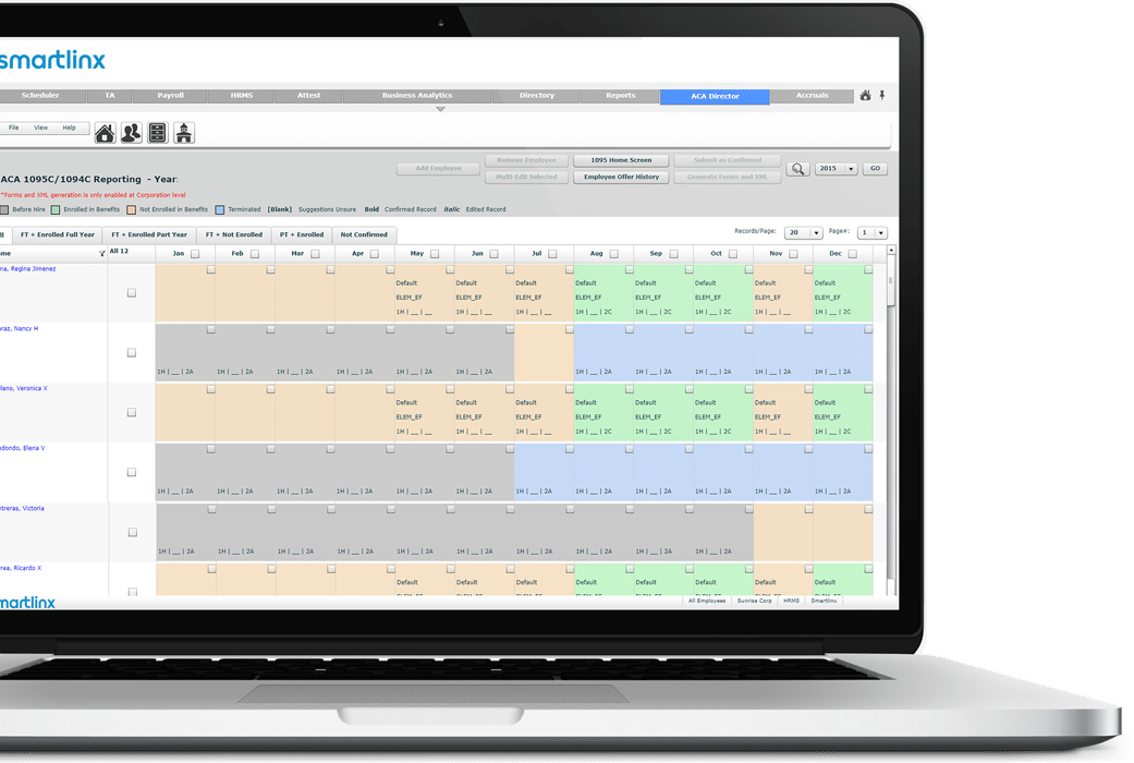 Easily select values based on IRS codes